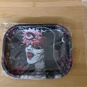 Cosmic Rolling Tray with Eye Design
